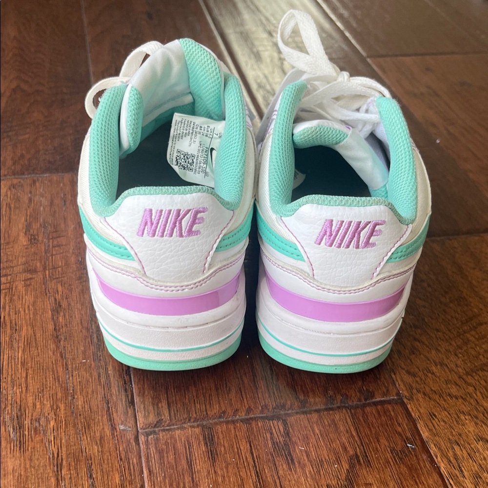 Nike Sneakers in White and Mint - Picture 7 of 7